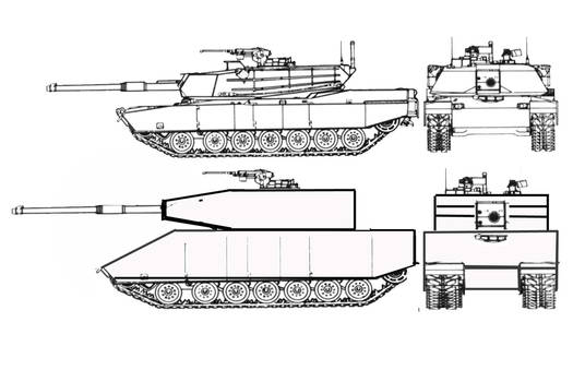 Heavy - Abrams Comparison, Side By Side