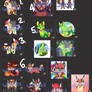 Characters for trade/sale