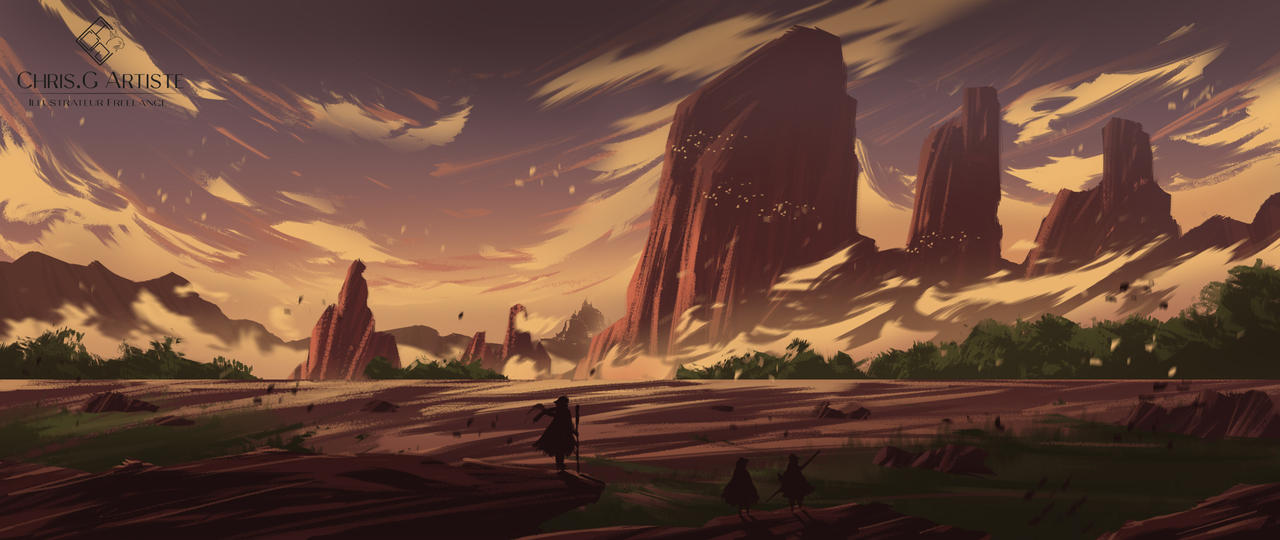 Land Deviantart Land Fantasy - 01 by ChrisGArtiste on DeviantArt