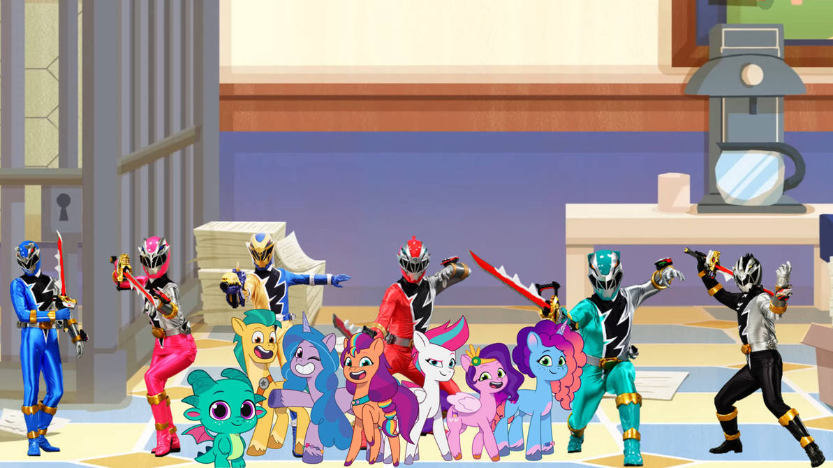 Power Rangers Dino Fury VS My Little Pony (Ver 2) by SuperSentai2004 on ...