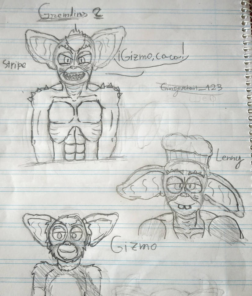 Gremlin fanart by Gingertail123 on DeviantArt