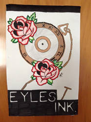 Eyles Ink Pocket Watch and Roses