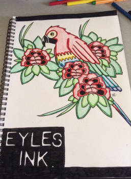 Eyles Ink Single Parrot