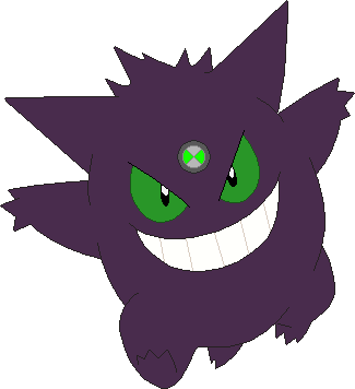 Mega Gengar (shiny) by Pokemonsketchartist on DeviantArt