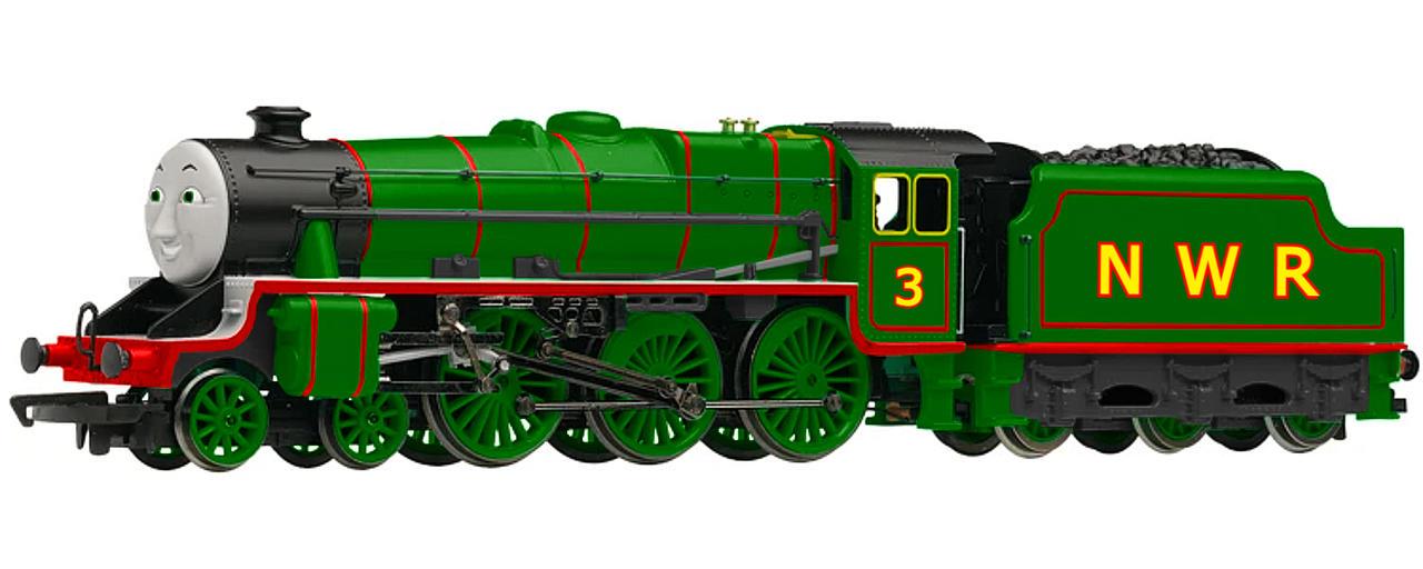 Henry the Green Engine by SuperSamYoshi on DeviantArt