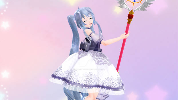 [MMD Model]Starlight Princess Miku (DL)