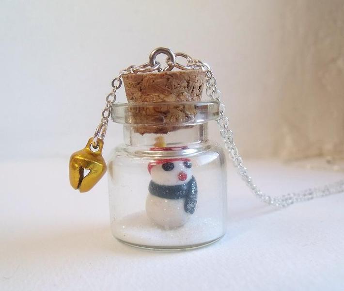 Snowman jar