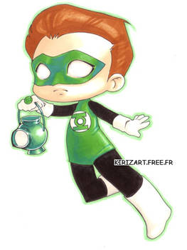 Green Lantern chibified