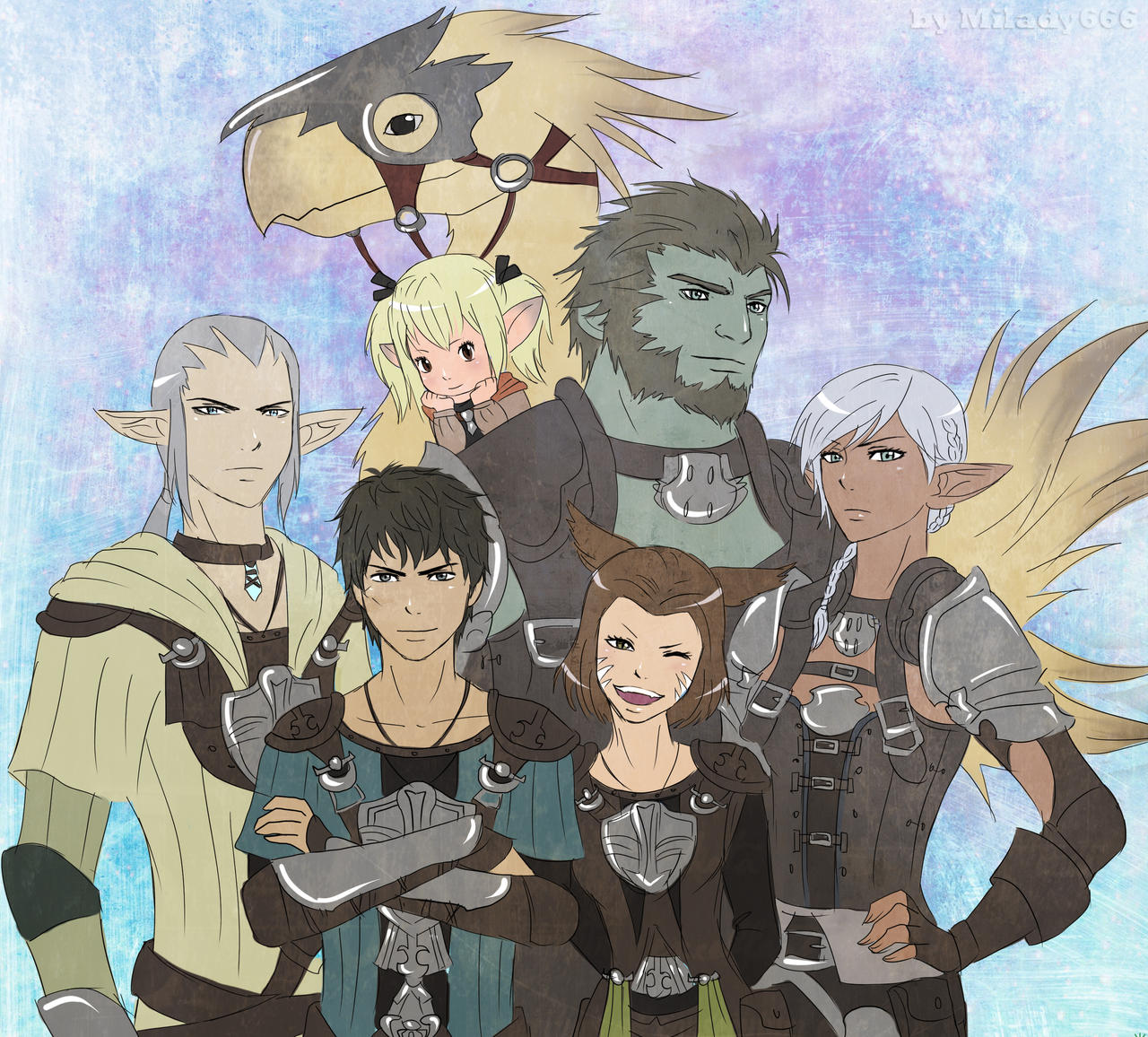 Final Fantasy XIV by Milady666