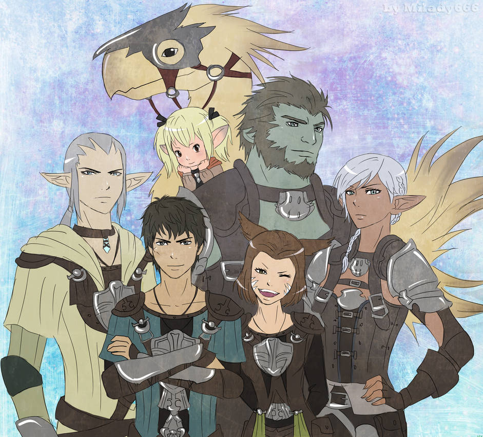 Final Fantasy XIV by Milady666