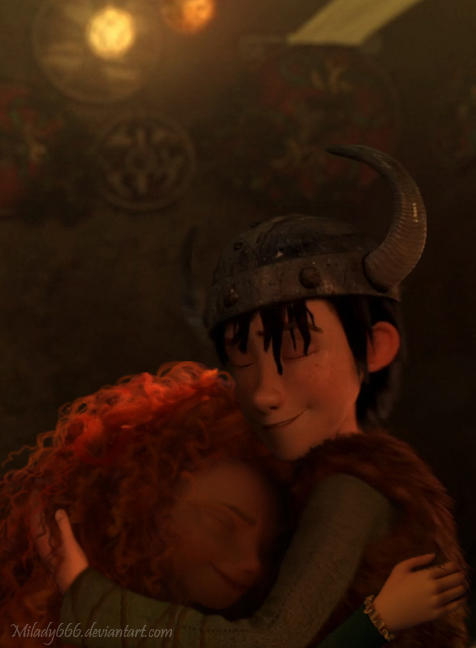 Mericcup Parte Mericcup hug by Milady666 on DeviantArt