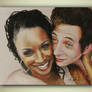 Shanola Hampton and Jeremy Allen White