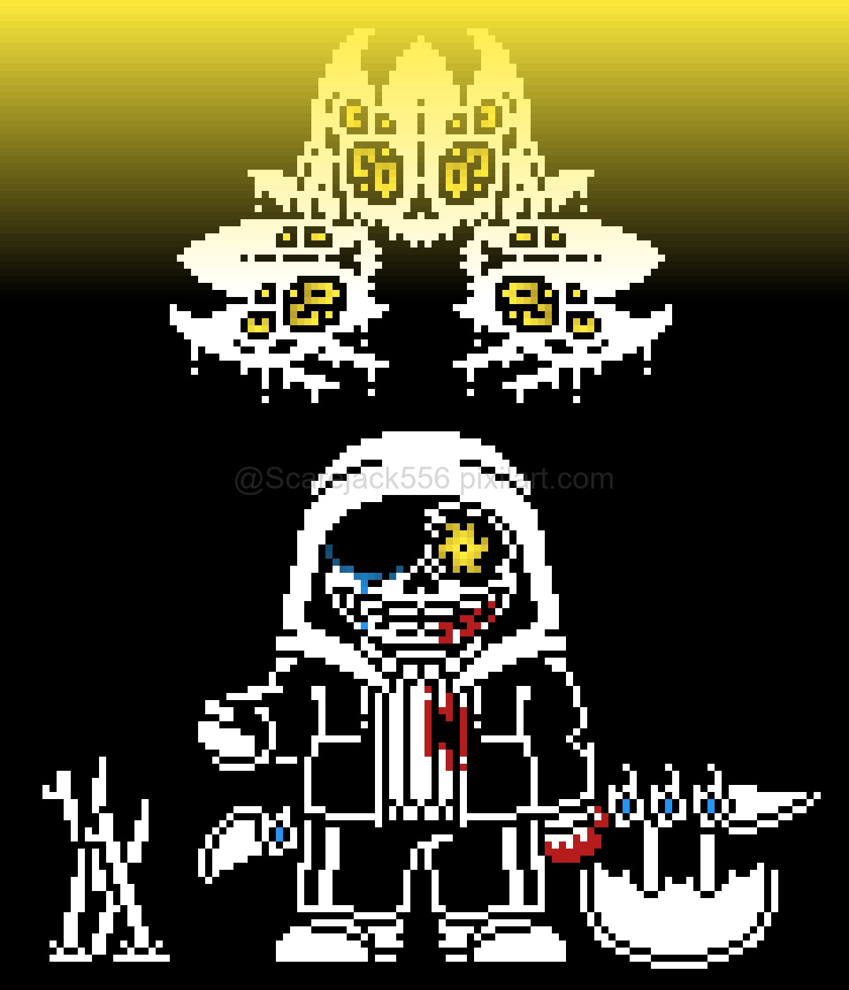 Canon horrortale sans by betasansofficial on DeviantArt