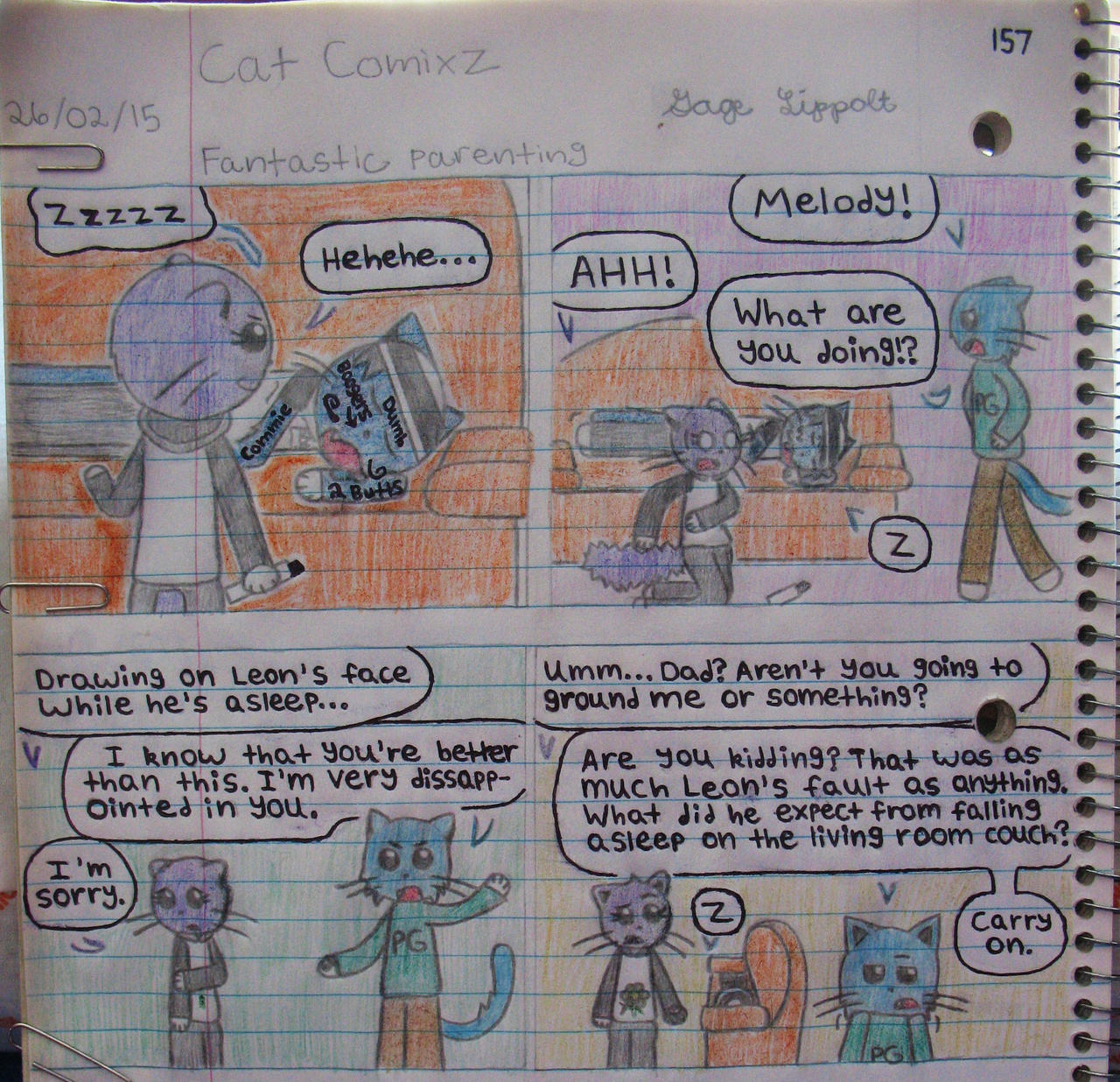 Cat Comixz 157