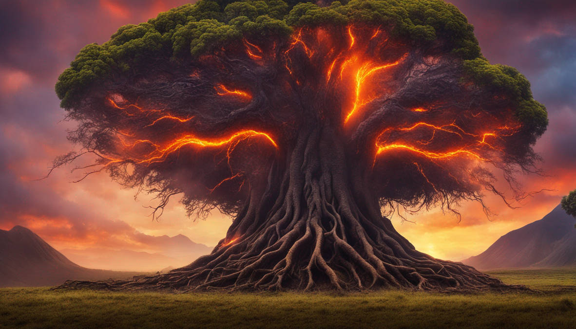 Fire tree by Angelfox03 on DeviantArt