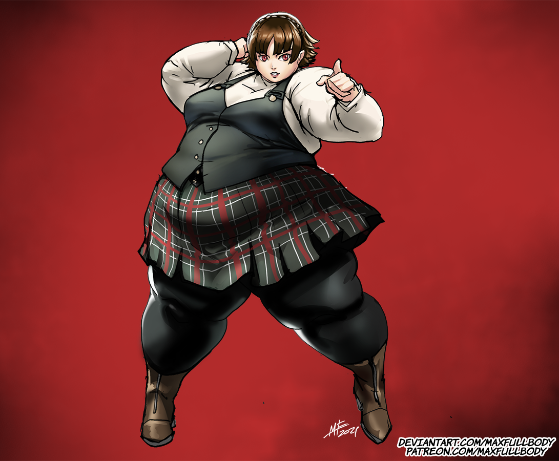 FAT MAKOTO P5R MOD IS OUT!!