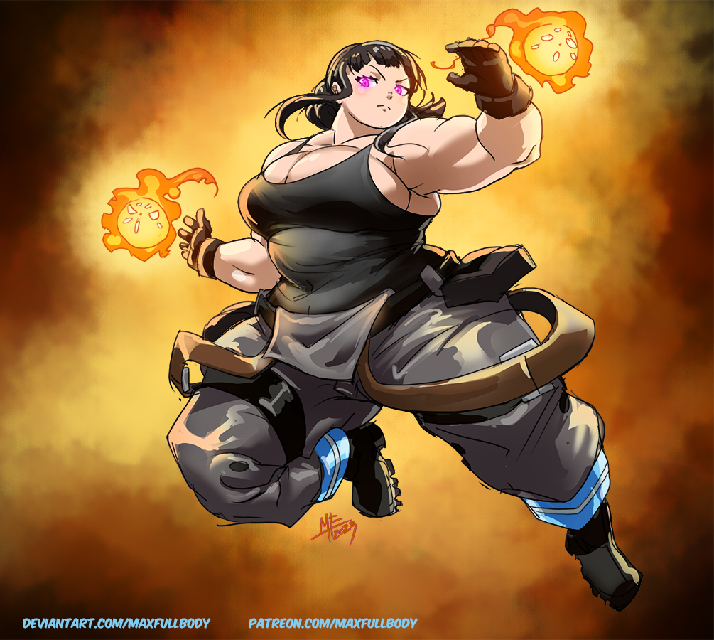 Fire Force: Maki Oze Max! by MaxFullbody on DeviantArt