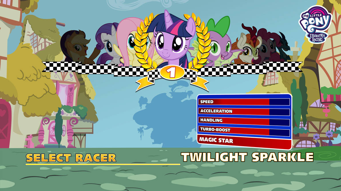 My Little Pony: Equestria Racing by Amigogogo on DeviantArt