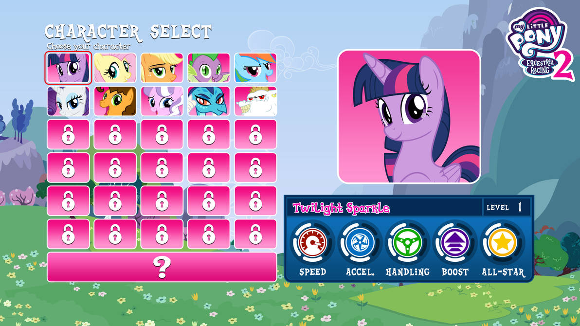 My Little Pony: Equestria Racing 2 by Amigogogo on DeviantArt