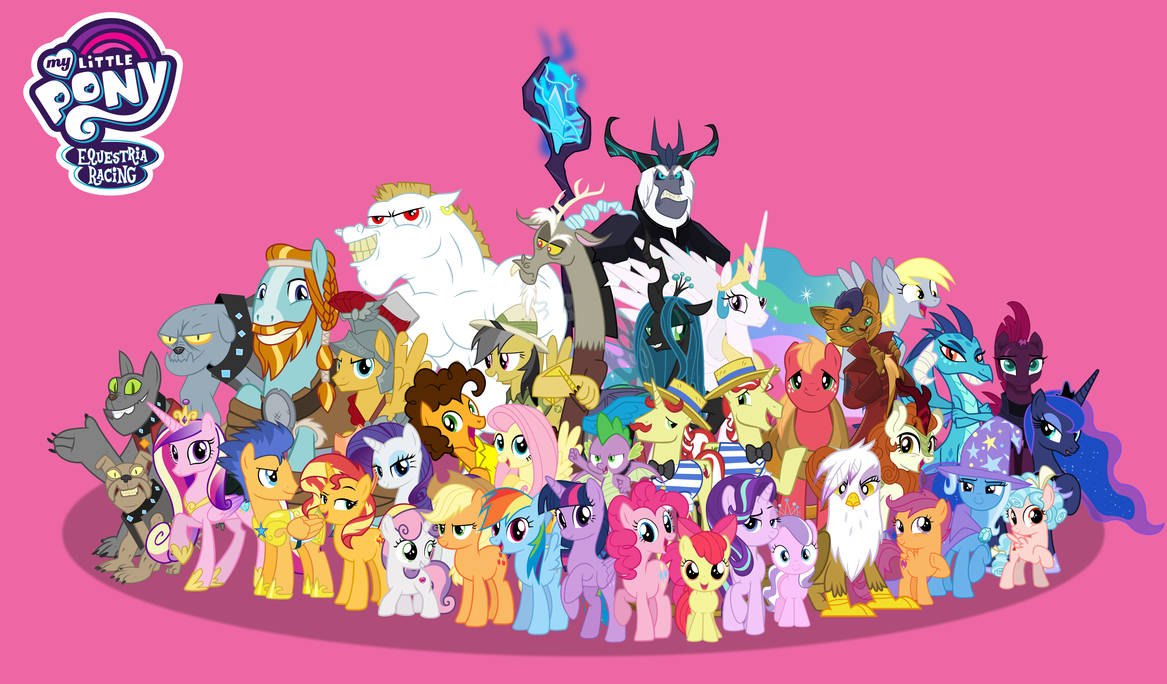 MLP: Equestria Racing Series All Characters by Amigogogo on DeviantArt