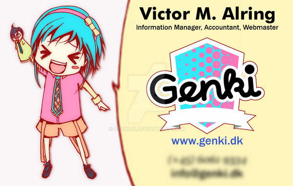 Genki business card