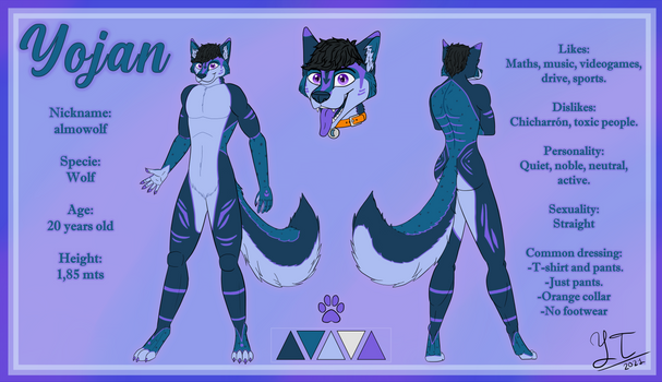 almowolf's reference sheet neon