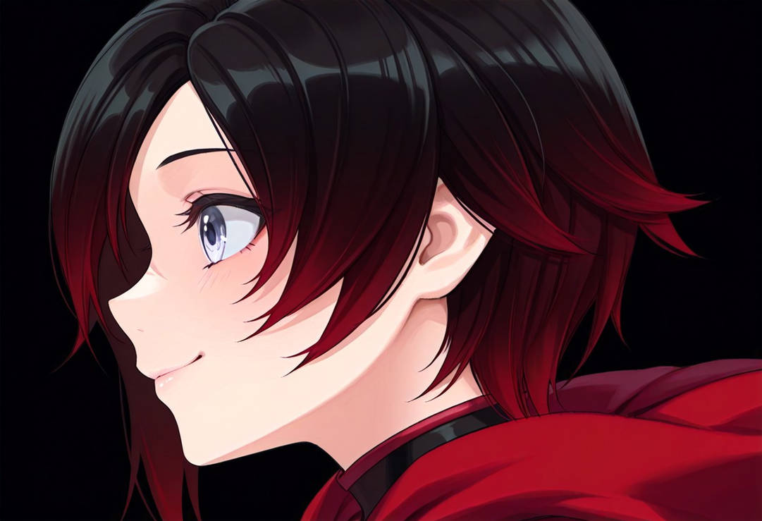 Ruby Rod Face RWBY - Ruby Rose - face profile by FishinwaterAI on DeviantArt