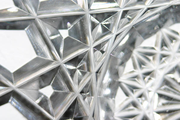 MicroPhotography of Cut Glass
