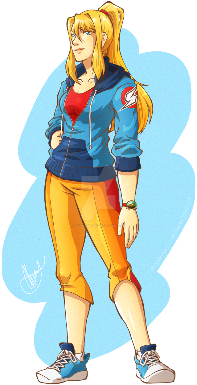 Casual Samus by NeonSoul-Art on DeviantArt