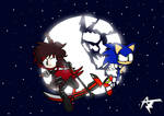 Sonic And Ruby by ApocalypseTitan
