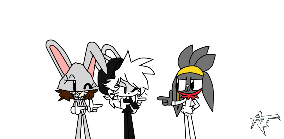 Apocalypse Rabbits Three Rabbits (Request) by ApocalypseTitan on DeviantArt