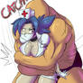 Squeezing Bearhug Valentine -02-