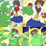 Shuma-Gorath energy drain Sakura (Street Fighter)