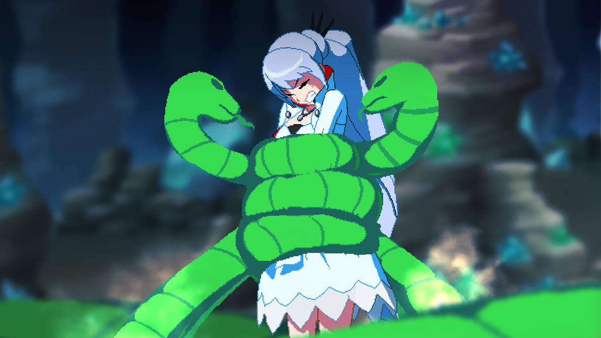 Snakes squeeze Weiss Schnee (FAKE SCREENSHOT) by TightSquish on DeviantArt