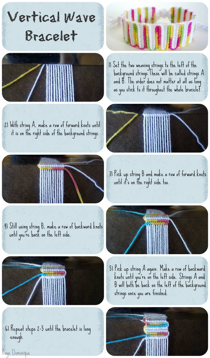 Vertical Wave Bracelet Tutorial by chibi-shishi on DeviantArt vertical-wave-bracelet-tutorial-by-chibi-shishi-on-deviantart