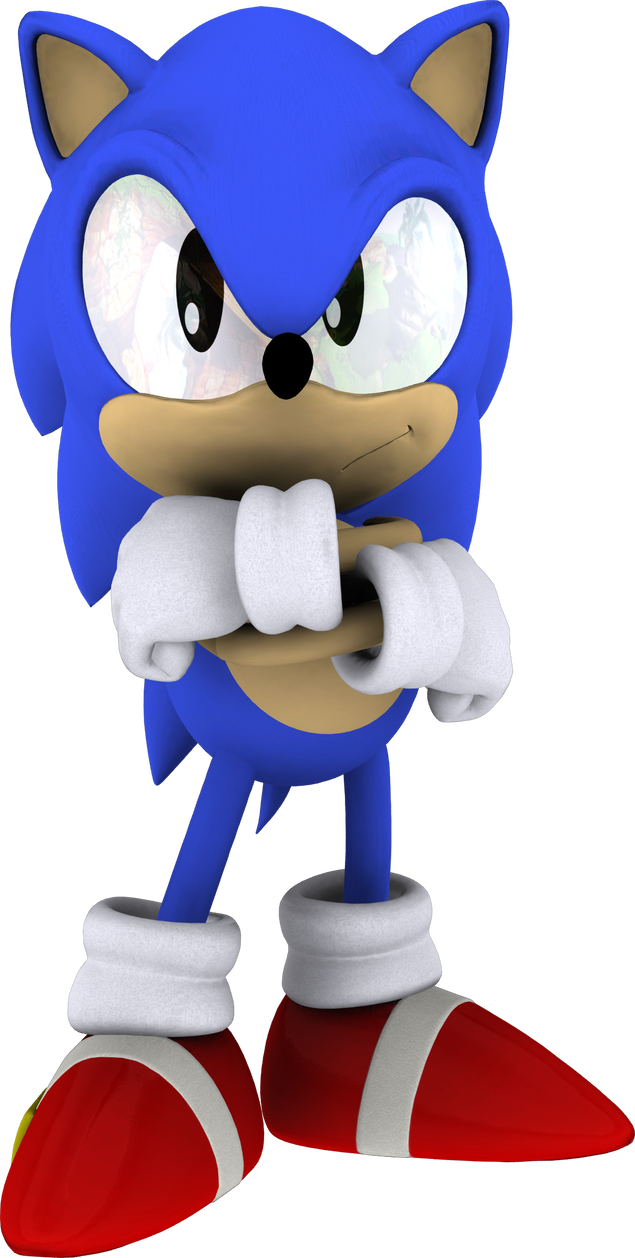 C4DSonic] Sonic Mania Style Render by Marco-Enojado on DeviantArt
