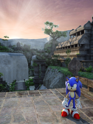 Sonic in Jungle Joyride