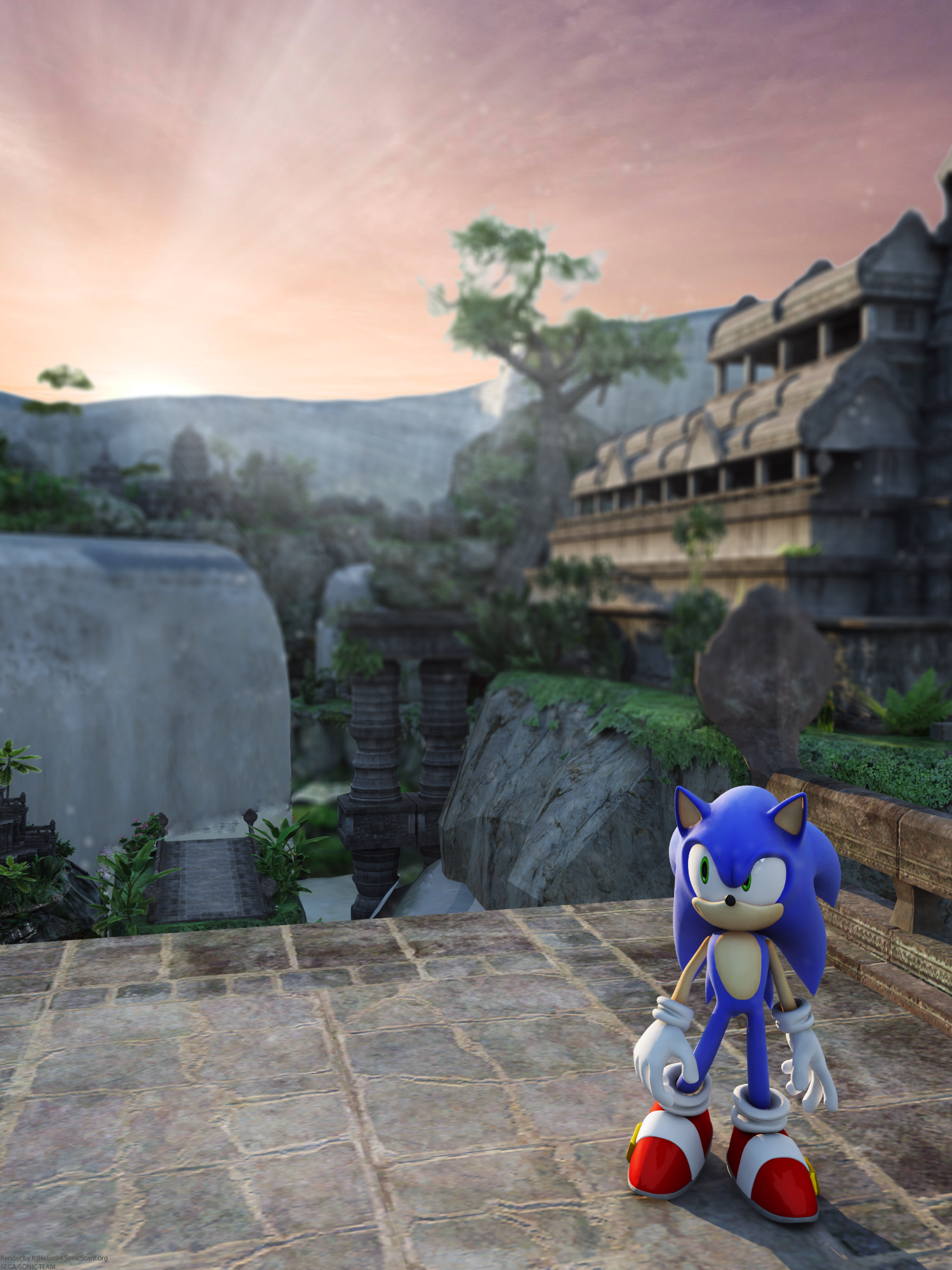 Sonic in Jungle Joyride