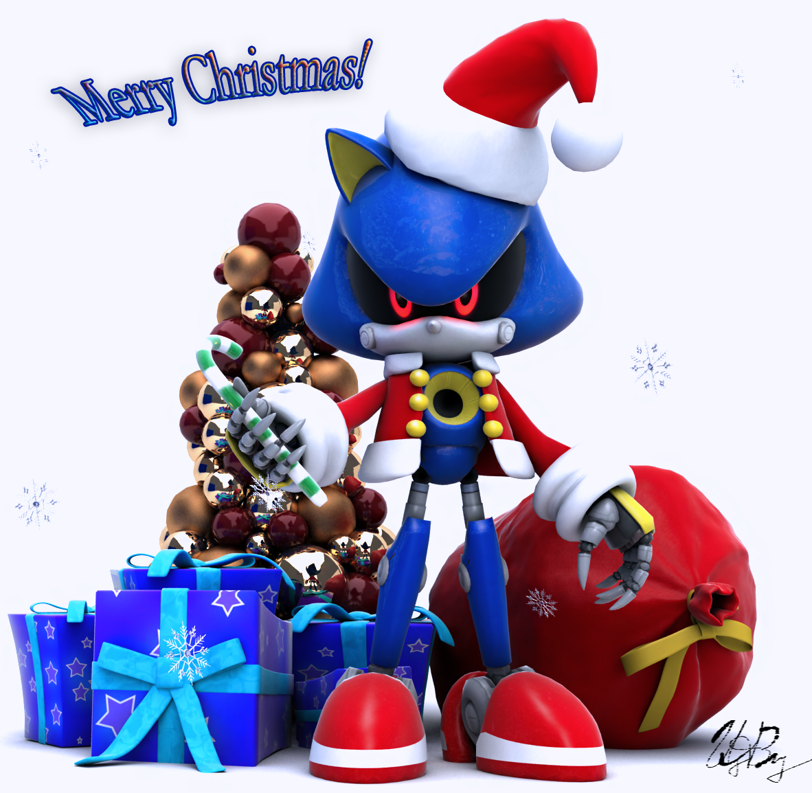 Metal Sonic by Fentonxd on DeviantArt