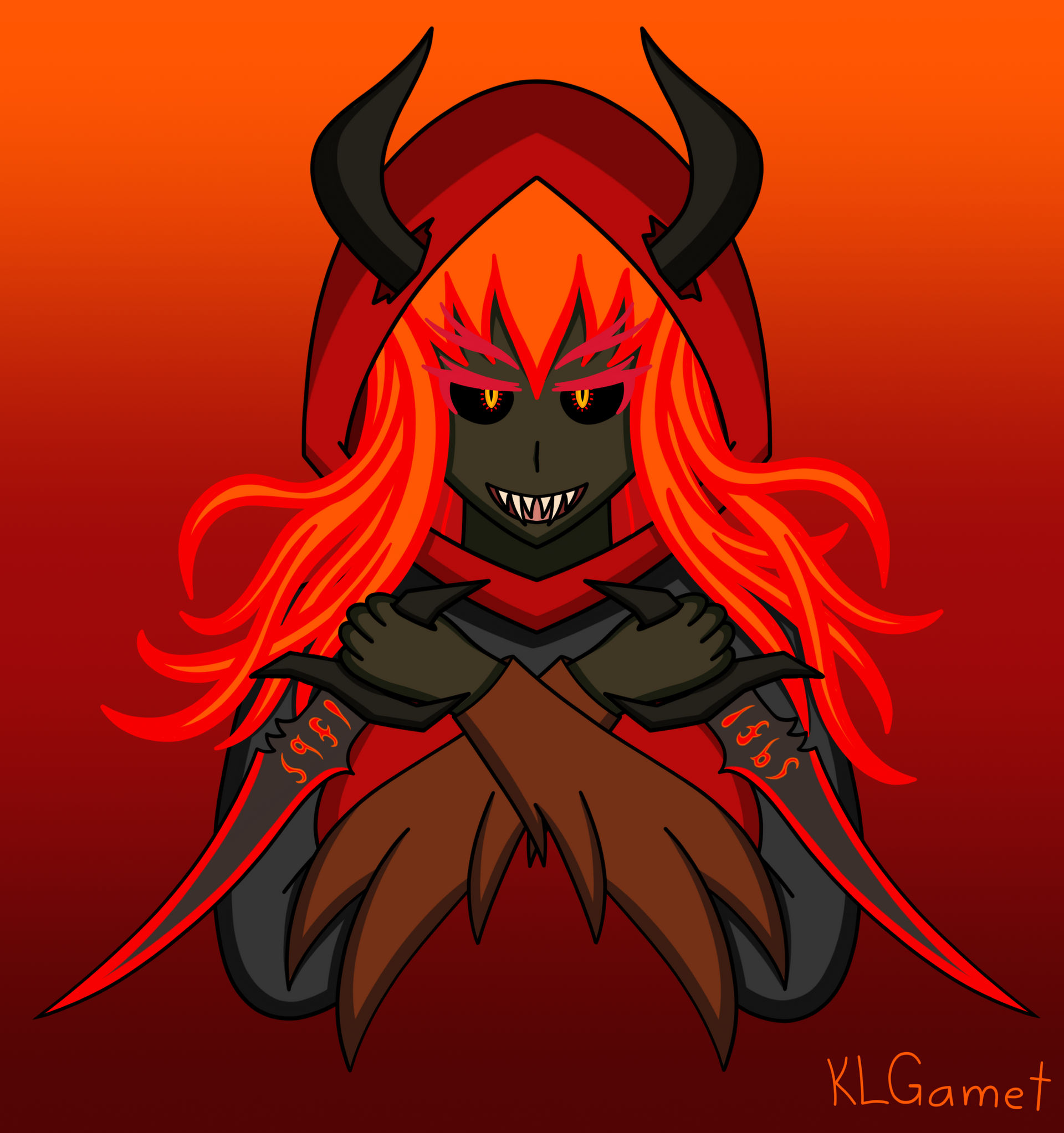 Demon Rubi by KLGamet on DeviantArt