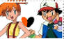 Ash x Misty stamp