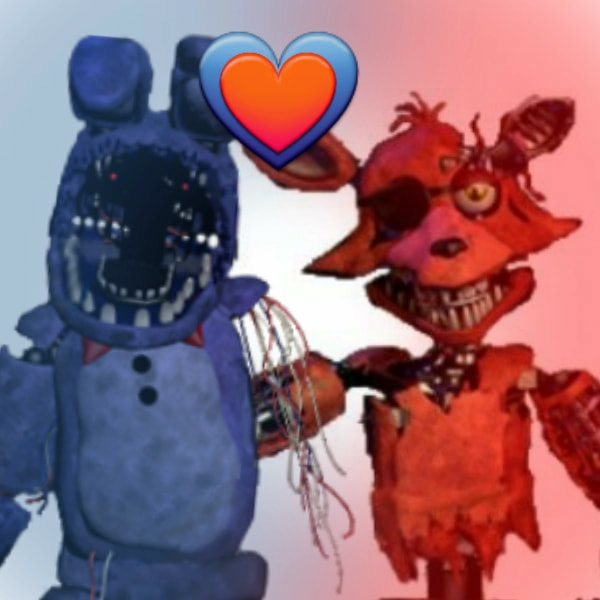 Withered Bonnie x Withered Foxy, My FNaF ships