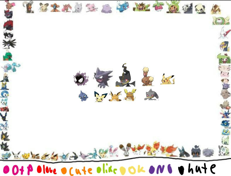 Pokemon shipping chart by 2CherrySakura2 on DeviantArt
