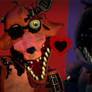 Withered Foxy x Withered Bonnie (FNAF)