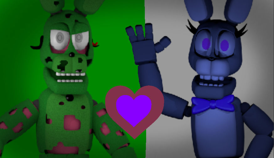 Springtrap x Rachel (Fnaf+Tnar) by 2CherrySakura2 on DeviantArt