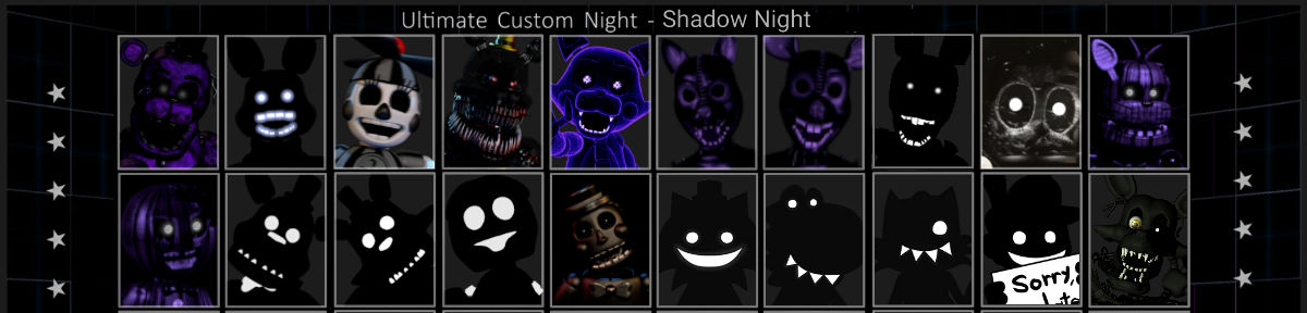 Shadow Custom Night by 2CherrySakura2 on DeviantArt