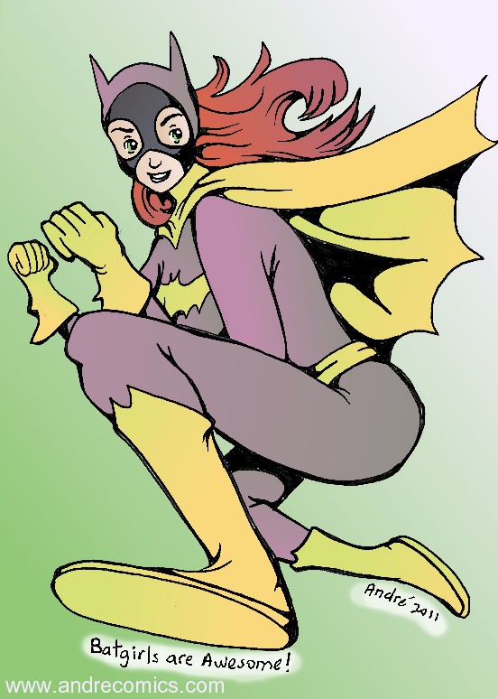 Never stop drawing Batgirl