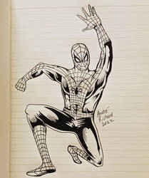 Spider-man doodle Marvel Comics