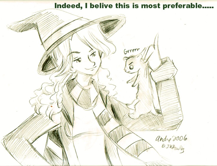 HP Fanart Returns Hermione