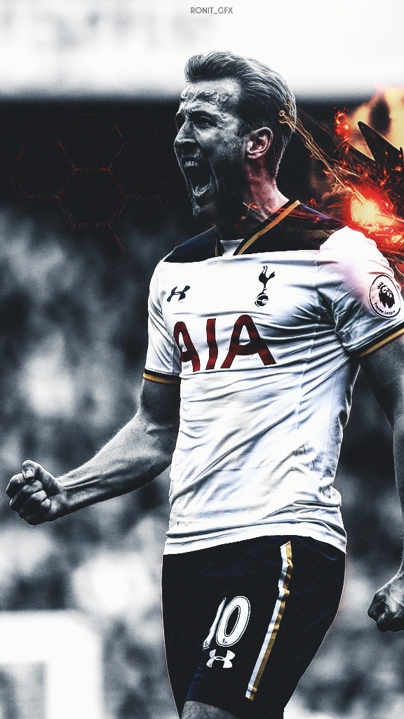 Harry Kane 2017 Mobile Wallpaper by RonitGFX on DeviantArt